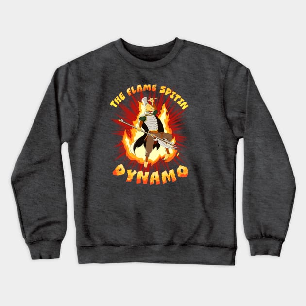 The Flame Spitin Dynamo Crewneck Sweatshirt by AoD